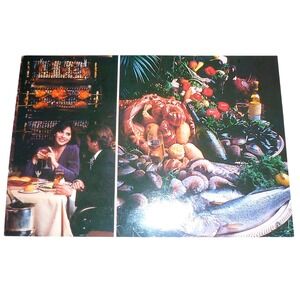 Royal Orleans‎ Rib Room Postcard Service Auto Glass Notepad Sheet 1985